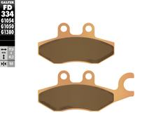 Plaquettes de frein Galfer FD334G1380 Sinter-métal SCOOTER arrière pour Piaggio Beverly i ABS Euro5 MP3 LT Euro4 X7 RST 4V Yourban 300 / 350 ccm