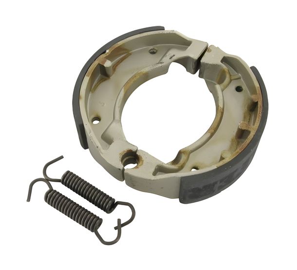 Bremsbacken Galfer MF453G2165 OEM-Mischung hinten für Adly RT Road Tracer, Yamaha BWS NG Breeze Why Jog Bump Slider Spy DT LC 2 MBK Fizz Jet Noble Silver