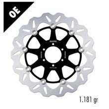 Remschijf Galfer DF027CW WAVE® Complete met ECE R90 goedkeuring, zwevend voor 296x5mm voor Honda CB F Hornet CBR RR Fireblade VFR VTR Firestorm 250 - 1000 ccm bouwjaar 1989 - 2005
