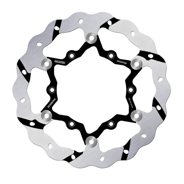 Bremsscheibe Galfer DF298FRW WAVE® Racing Grooved mit ECE R90 Zulassung, schwimmend vorne 270x3mm für Yamaha YZ WR F 125 - 450 ccm Bj. 2016 - 2025