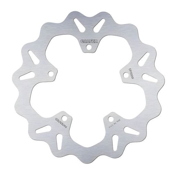 Brake disc Galfer DF502W WAVE® with ECE R90 approval, rigid front 245x4mm