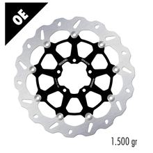Remschijf Galfer DF912CW WAVE® Complete met ECE R90 goedkeuring, zwevend voor 330x5mm voor Ducati Scrambler 800 / 803 ccm bouwjaar 2015 - 2023