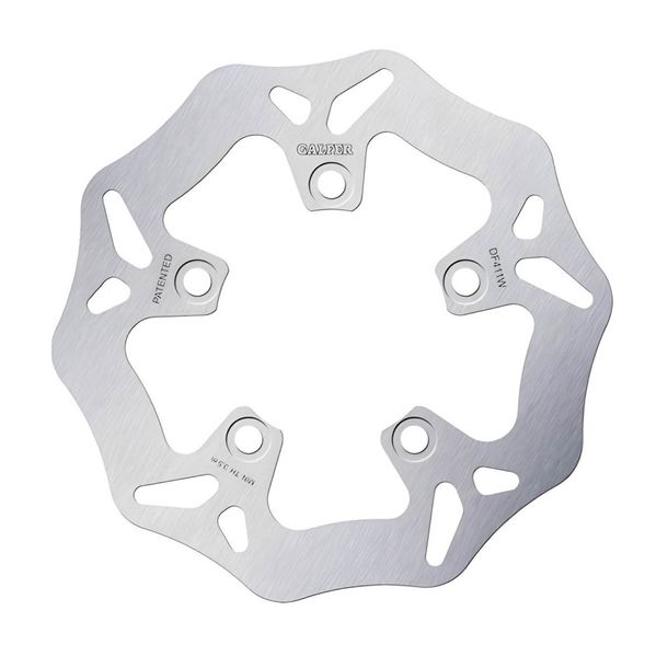Brake disc Galfer DF411W WAVE® with ECE R90 approval, rigid front 220x4mm for Kymco Like 1 i II 50 - 200 ccm
