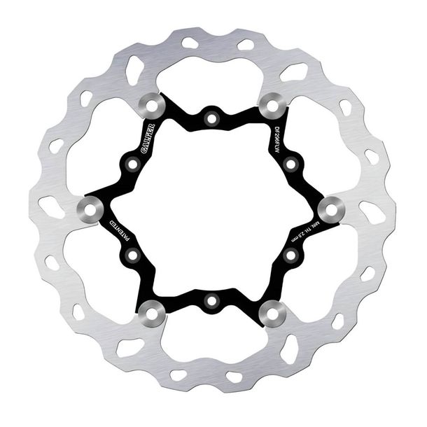 Remschijf Galfer DF296FLW WAVE® met ECE R90-goedkeuring, zwevend voor 270x3mm voor Fantic Motor XX Cross XXF, Yamaha WR F YZ 125 - 450 ccm Bouwjaar 2017 - 2025
