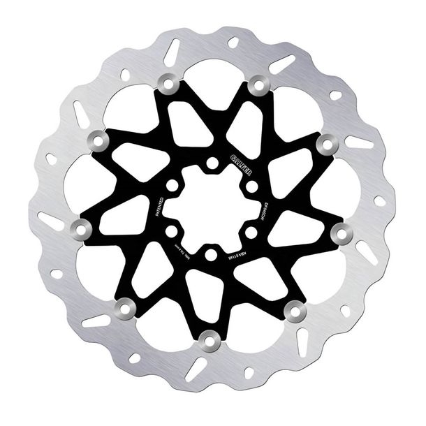 Remschijf Galfer DF845CW WAVE® met ECE R90-goedkeuring, zwevend voor 320x5mm voor KTM RC 390 ccm Bouwjaar 2014 - 2016