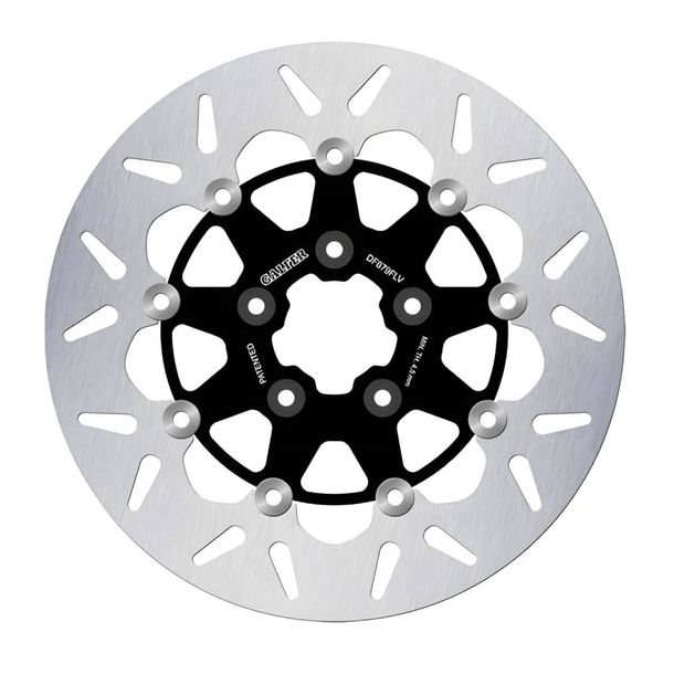 Bremsscheibe Galfer DF679FLV ROUND mit ECE R90 Zulassung, schwimmend vorne 292x5mm (2 benötigt) für Harley Davidson FLSTC Fat Boy XLH Sportster Hugger Heritage Softail Classic Bj. 1984 - 2011