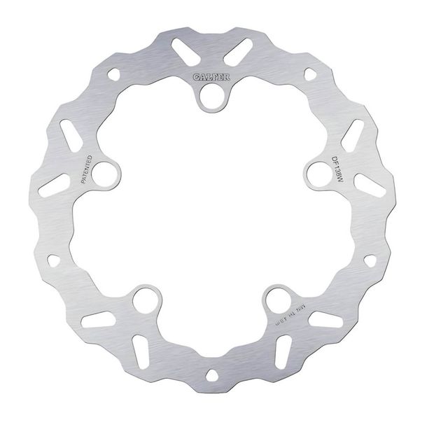 Bremsscheibe Galfer DF138W WAVE® mit ECE R90 Zulassung, starr vorne 296x4,5mm (2 benötigt) für Honda CB R F 125 - 500 ccm Bj. 2018 - 2023