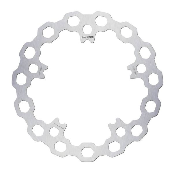 Bremsscheibe Galfer DF821PQ CUBIQ® mit ECE R90 Zulassung, starr vorne 300x5mm (2 benötigt) für Harley Davidson FXDL Dyna Low Rider FXDLS S VRSCA V-Rod VR1 VRSCAW VRSCDX Night-Rod Bj. 2004 - 2019