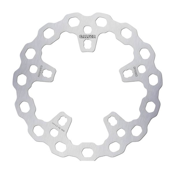 Bremsscheibe Galfer DF838Q CUBIQ® mit ECE R90 Zulassung, starr vorne 300x5mm (2 benötigt) für Harley Davidson EV Livewire ABS FXSBSE CVO Breakout FXSE Pro Street 1800 / 1803 Bj. 2013 - 2019