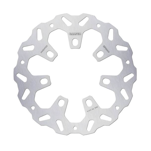 Bremsscheibe Galfer DF994W WAVE® mit ECE R90 Zulassung, starr vorne 300x5mm (2 benötigt) für Harley Davidson FLTRXSE Road Glide CVO 1923 ccm Bj. 2021