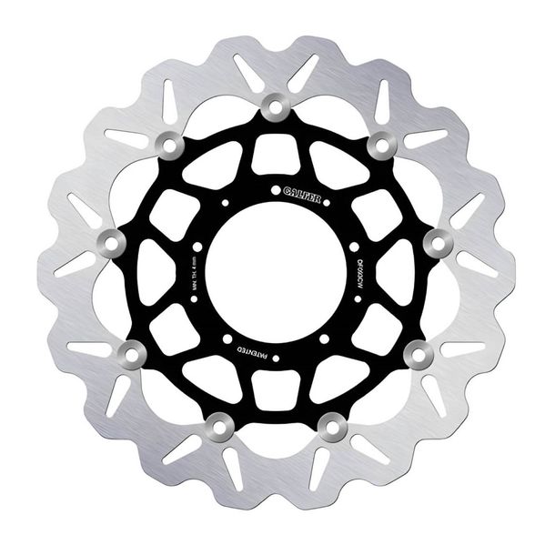 Bremsscheibe Galfer DF093CW WAVE® mit ECE R90 Zulassung, schwimmend vorne 320x4,5mm (2 benötigt) für Honda VFR F 1200 ccm Bj. 2010 - 2014