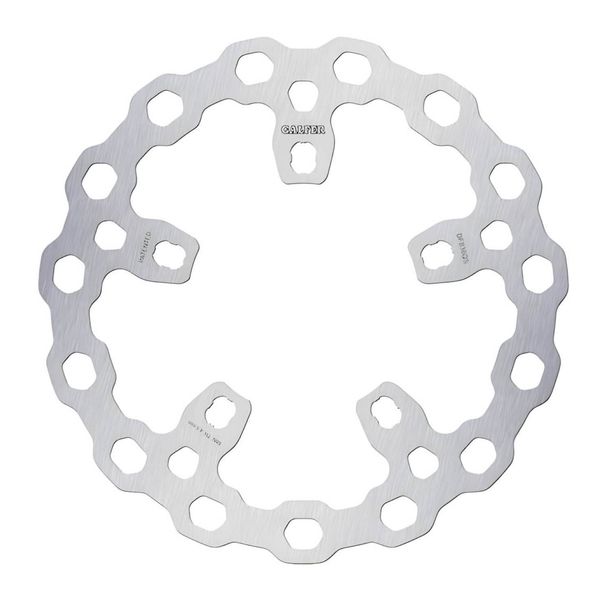 Disco de freno Galfer DF838QS CUBIQ® Racing Oversize rígido delantero 320x5mm (2 necesario) para Harley Davidson EV Livewire ABS FXSBSE CVO Breakout FXSE Pro Año 2013 - 2019