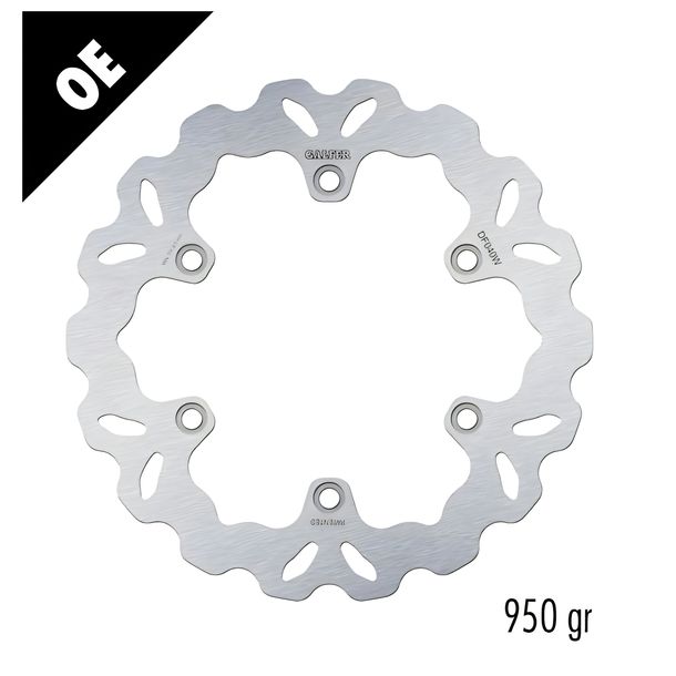 Bremsscheibe Set Galfer 2x DF040W WAVE® mit ECE R90 Zulassung, starr vorne 276x5mm für Honda NT V Deauville PC Pacific Coast CBX F CBR VT C2 Shadow CB Big One 650 - 1100 ccm Bj. 1984 - 2006