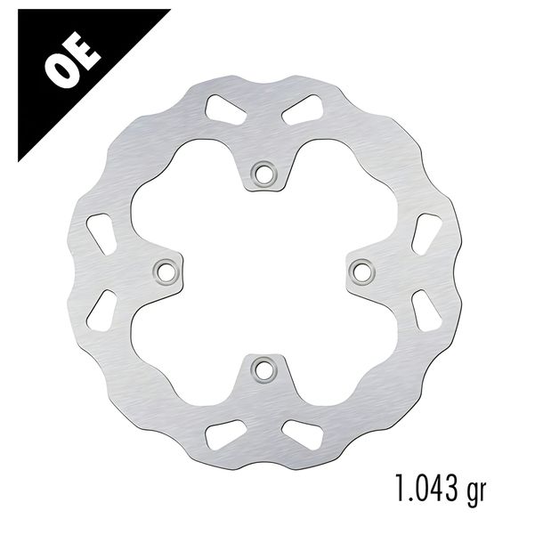 Bremsscheibe Set Galfer 2x DF973W WAVE® mit ECE R90 Zulassung, starr vorne 245x6mm für Yamaha YXZ R ES 1000 ccm