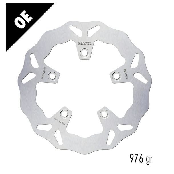 Bremsscheibe Set Galfer 2x DF410W WAVE® mit ECE R90 Zulassung, starr vorne 260x5mm für Kymco Xciting K-XCT i R i i 250 - 500 ccm