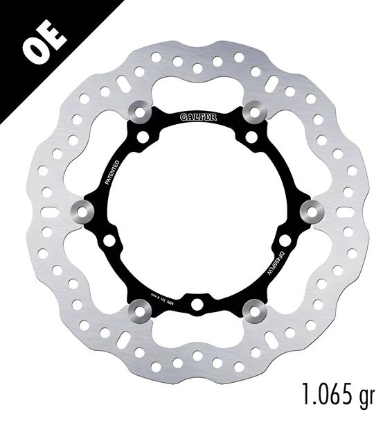 Disque de frein Kit Galfer 2x DF455FLW WAVE® avec homologation ECE R90, flottant avant 280x4,5mm pour Yamaha MT-07 Tenere Tracer 7 GT XSR A 689 / 700 ccm Année 2013 - 2025