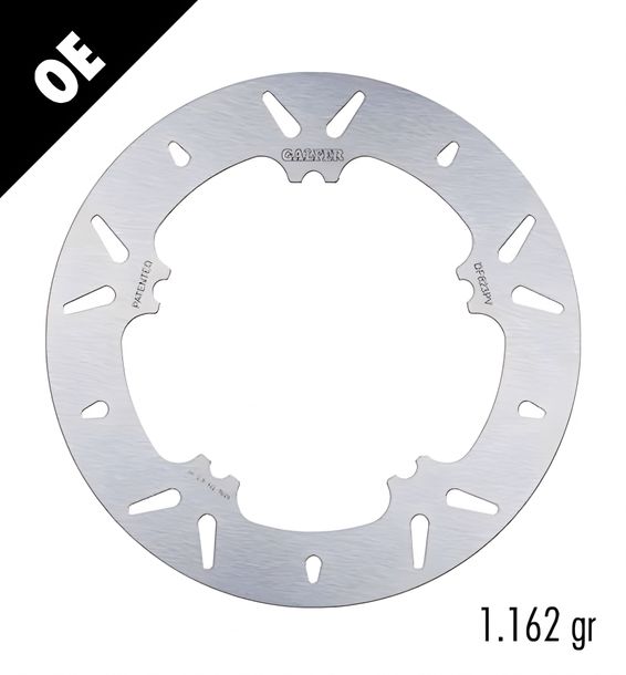 Remschijf Set Galfer 2x DF823PV ROUND met ECE R90-goedkeuring, stijf voor 292x5mm voor Harley Davidson VRSCA V-Rod VR1 1130 ccm Bouwjaar 2001 - 2005
