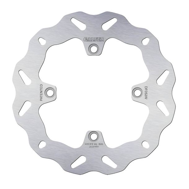 Bremsscheibe Galfer DF052W WAVE® mit ECE R90 Zulassung, starr hinten 256x5,9mm für Honda CRF A Africa Twin 1000 - 1110 ccm Bj. 2016 - 2023