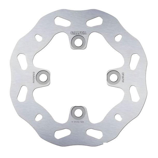 Remschijf Galfer DF367W WAVE® met ECE R90-goedkeuring, stijf achter 185x4mm voor Kawasaki Z 125 ccm Bouwjaar 2017 - 2023