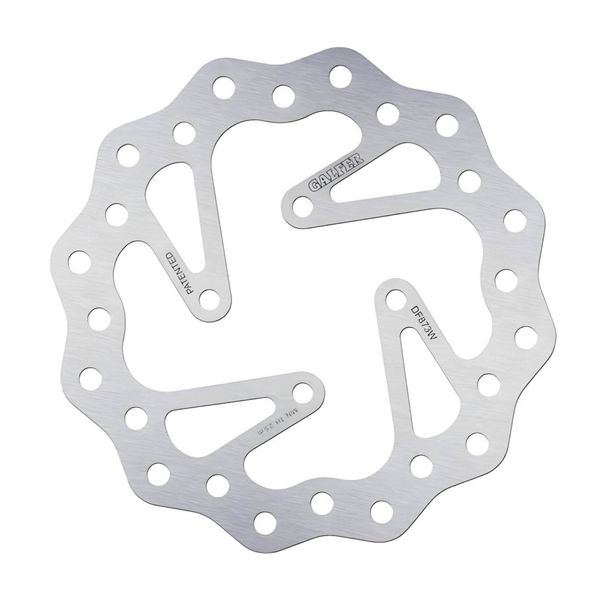 Remschijf Galfer DF873W WAVE® met ECE R90-goedkeuring, stijf achter 165x3mm voor Husqvarna CR TC 50 / 65 ccm Bouwjaar 2012 - 2023