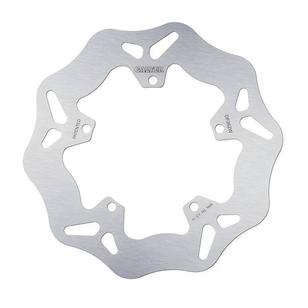 Bremsscheibe Galfer DF362W WAVE® mit ECE R90 Zulassung, starr hinten 200x4mm für Vespa LX 3V 1 S ET4, LML Star Touring Piaggio Zip SP H2O Fly Hexagon LXT Gilera DNA ET2 Sfera