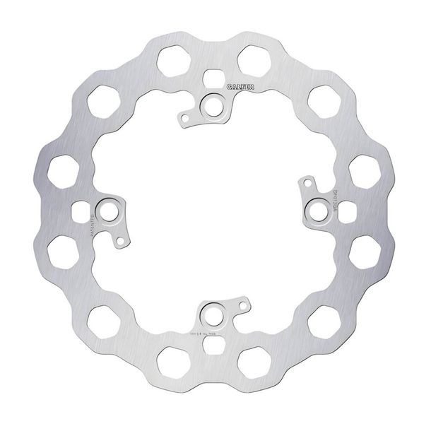 Brake disc Galfer DF013QA CUBIQ® with ECE R90 approval, rigid rear 220x5mm for Honda CBR 2 R RR Fireblade FES Pantheon 1 VTR F Firestorm SP-2, Triumph Daytona Super III