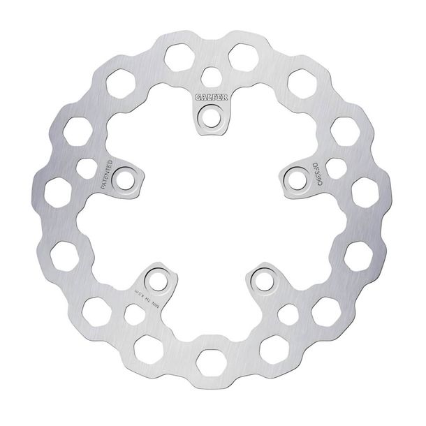 Bremsscheibe Galfer DF339Q CUBIQ® mit ECE R90 Zulassung, starr hinten 220x5mm für Suzuki GSX-R Limited TL S SV R G.H.J 600 - 1100 ccm Bj. 1985 - 2021