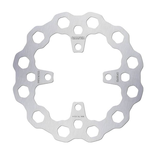 Bremsscheibe Galfer DF907Q CUBIQ® mit ECE R90 Zulassung, starr hinten 220x5mm für Triumph Thruxton EFI R Daytona Street Triple RS S 660 - 1200 ccm Bj. 2009 - 2025