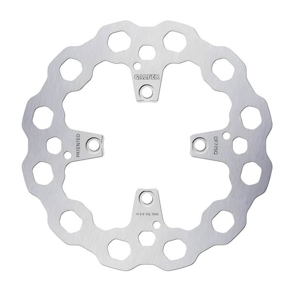 Brake disc Galfer DF775Q CUBIQ® with ECE R90 approval, rigid rear 245x5mm for Ducati R S Streetfighter ABS Panigale V4 Speciale SP Supersport 937 - 1198 ccm Year 2007 - 2023