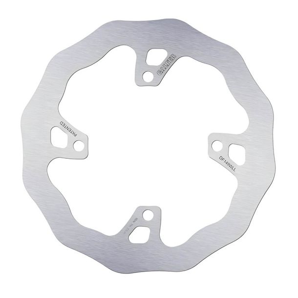 Remschijf Galfer DF149WLL WAVE® Racing Solid met ECE R90-goedkeuring, stijf achter 250x5mm voor Kawasaki KX F 250 / 450 ccm Bouwjaar 2019 - 2023