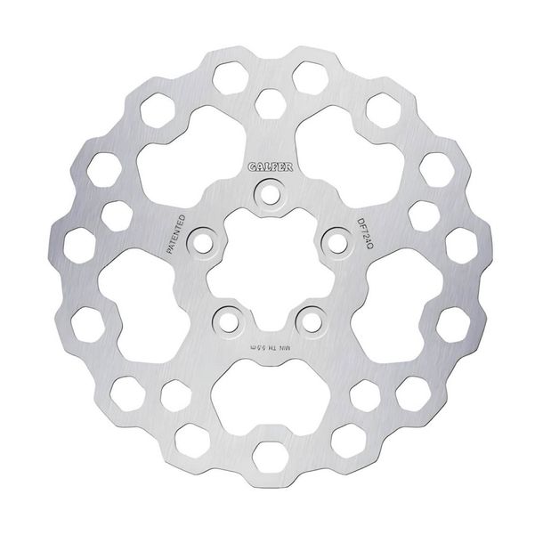 Disco de freno Galfer DF724Q CUBIQ® con homologación ECE R90, rígido trasero 260x6mm para Harley Davidson Touring Cruiser 1923 ccm Año 2023 - 2024