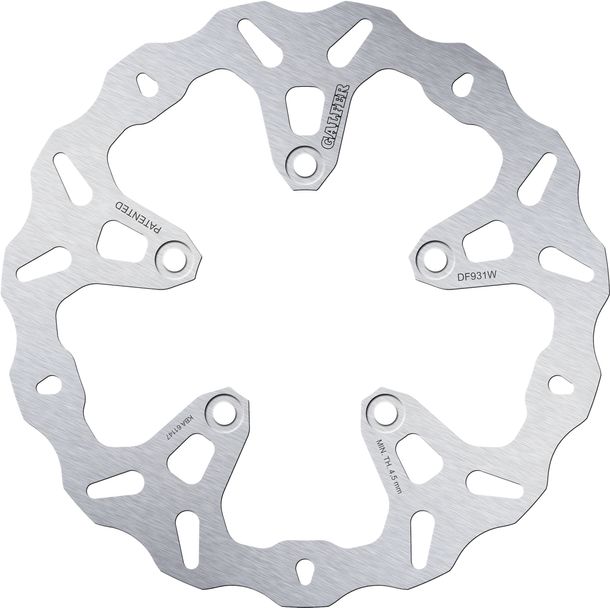 Bremsscheibe Galfer DF931W WAVE® mit ECE R90 Zulassung, starr hinten 282x5mm für Triumph Tiger Explorer XC 1200 ccm Bj. 2012 - 2021