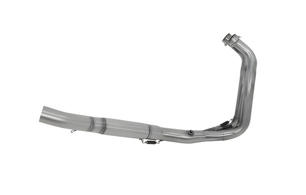 Krümmer Arrow Euro 2:1 High Mount für Endschalldämpfer mit Zulassung für Yamaha MT-07 Bj. 2014-2020