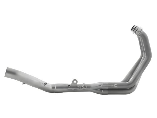 Krümmer Arrow Racing Edelstahl Low Mount für Endschalldämpfer THUNDER und WORKS ohne Zulassung für Yamaha MT-09 Bj. 2021-2023