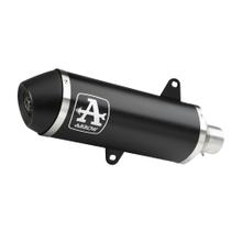 Auspuffanlage Arrow Komplettanlage URBAN Aluminium Edelstahl Dark für SR 125 GT / SR 200 ab Bj 2022