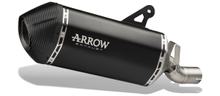 Tłumik końcowy Arrow SONORA Titanium Dark, końcówka węglowa z homologacją