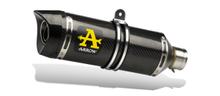 Rear Silencer Arrow THUNDER Carbon with Approval for Yamaha MT-09 Model Years 2021-2023
