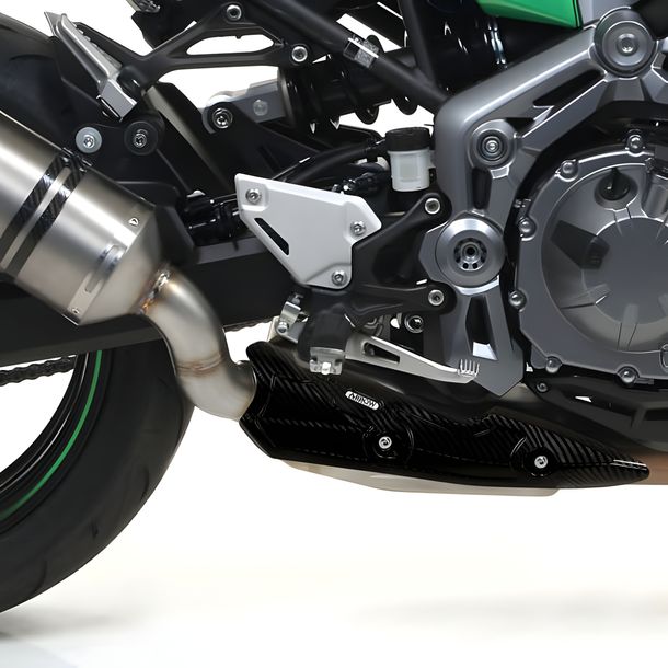 Protector Térmico Arrow Carbon Original para Kawasaki Z900 Año 2017-2019