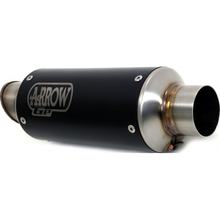 Silencieux d'échappement arrière Arrow GP2 Inox Dark avec homologation
