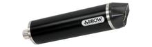 Silencieux d'échappement Arrow MAXI RACE-TECH Aluminium Dark, embout en Carbone homologué