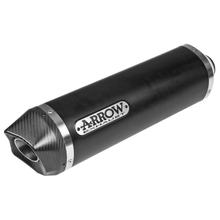 Silencieux d'échappement arrière Arrow RACE-TECH Aluminium Dark, embout en carbone homologué
