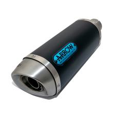 Silencieux d'échappement arrière Arrow THUNDER Aluminium Dark homologué