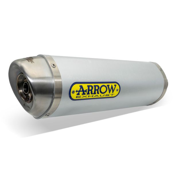 Uitlaat Einddemper Arrow THUNDER Aluminium met keuring