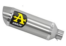 Endschalldämpfer Arrow THUNDER Aluminium mit Zulassung für Yamaha MT-07 Bj. 2014-2020