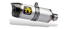 Uitlaatdemper Arrow THUNDER Aluminium, Carbon eindkap met typegoedkeuring voor Yamaha MT-09 bouwjaar 2013-2020
