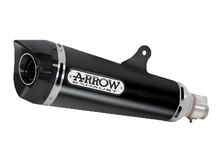 Výfukový tlumič Arrow X-KONE Nichrom Dark, Carbonová koncovka s homologací