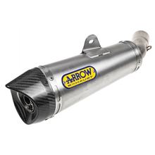 Silencieux d'échappement Arrow X-KONE Nichrom, embout en carbone avec homologation