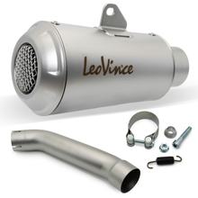 Silenciador LeoVince LV-10 RACING em aço inoxidável para KTM Duke 125 / 390 ano 2021 - 2023 E5
