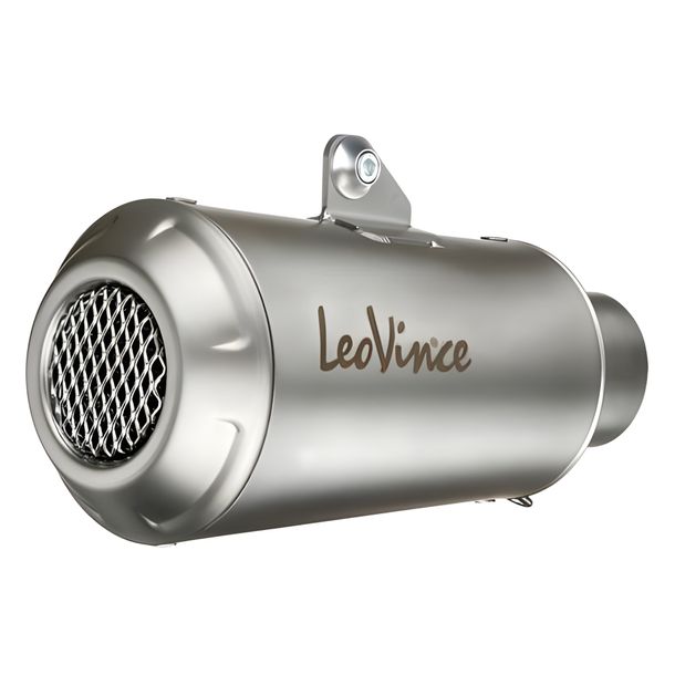 Silencieux d'échappement LeoVince SLIP-ON LV-10 RACING en acier inoxydable pour KTM RC 125