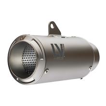 Silenciador Traseiro LeoVince LV CORSA RACING Titânio, Tampa em Aço Inoxidável para Yamaha YZF-R6 600 Ano. 2006 - 2021 E3 / E4